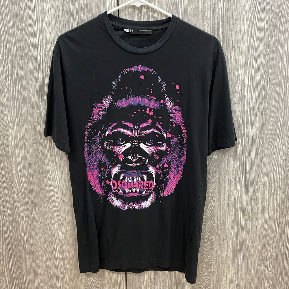 DSQUARED2 MENS GRAPHIC T SHIRT - SIZE M